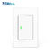 TB21 No Netural Wire Single Live Wire Smart Light Switch 1 2 3 Gang White and Gold