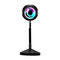 USB Rainbow UFO Sunset Red Projector Led Night Light Sun Projection Desk Lamp for Bedroom Coffee Store Wall Decoration